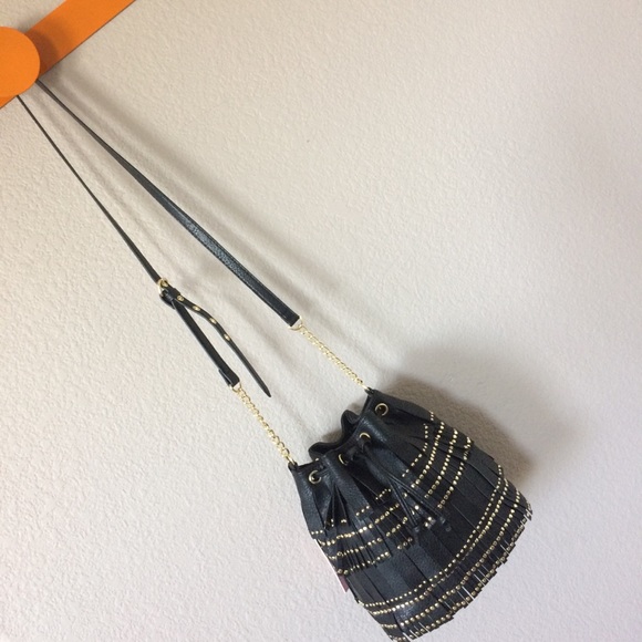 Juicy Couture bucket bag studs fringes - Picture 2 of 8